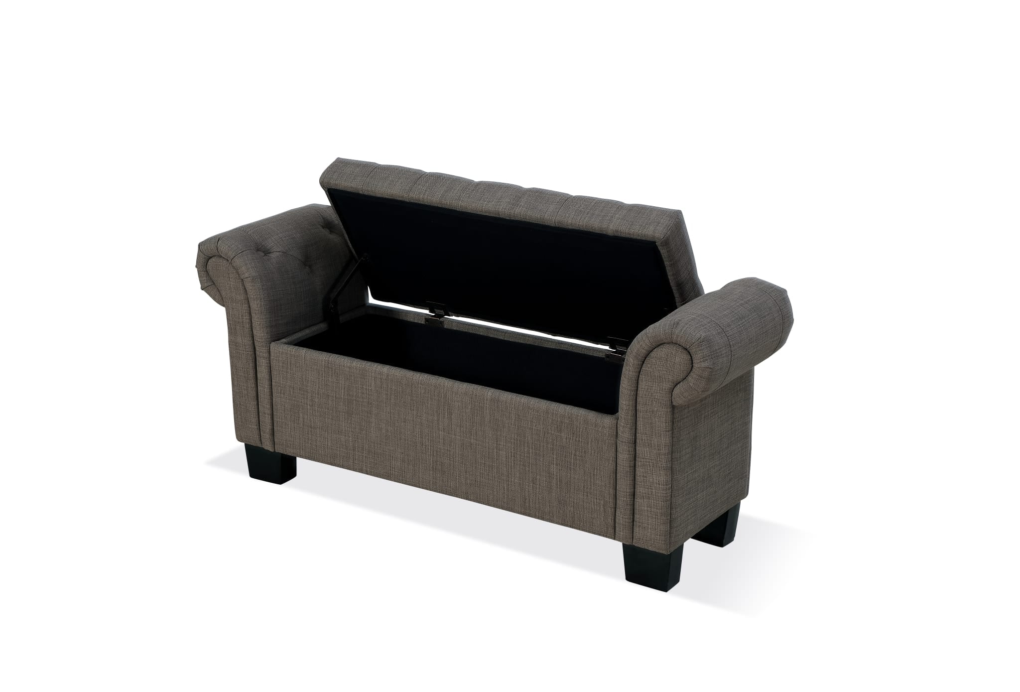Modus Furniture Geneva Royal Rolled Arm Storage Bench