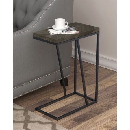 Sergio C-Shaped Sofa Side Table