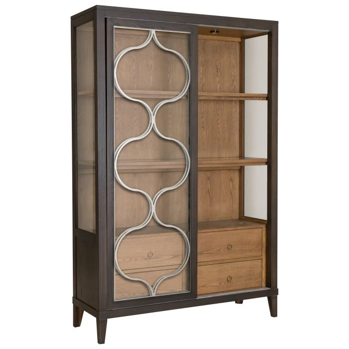 4-Drawer Curio Cabinet