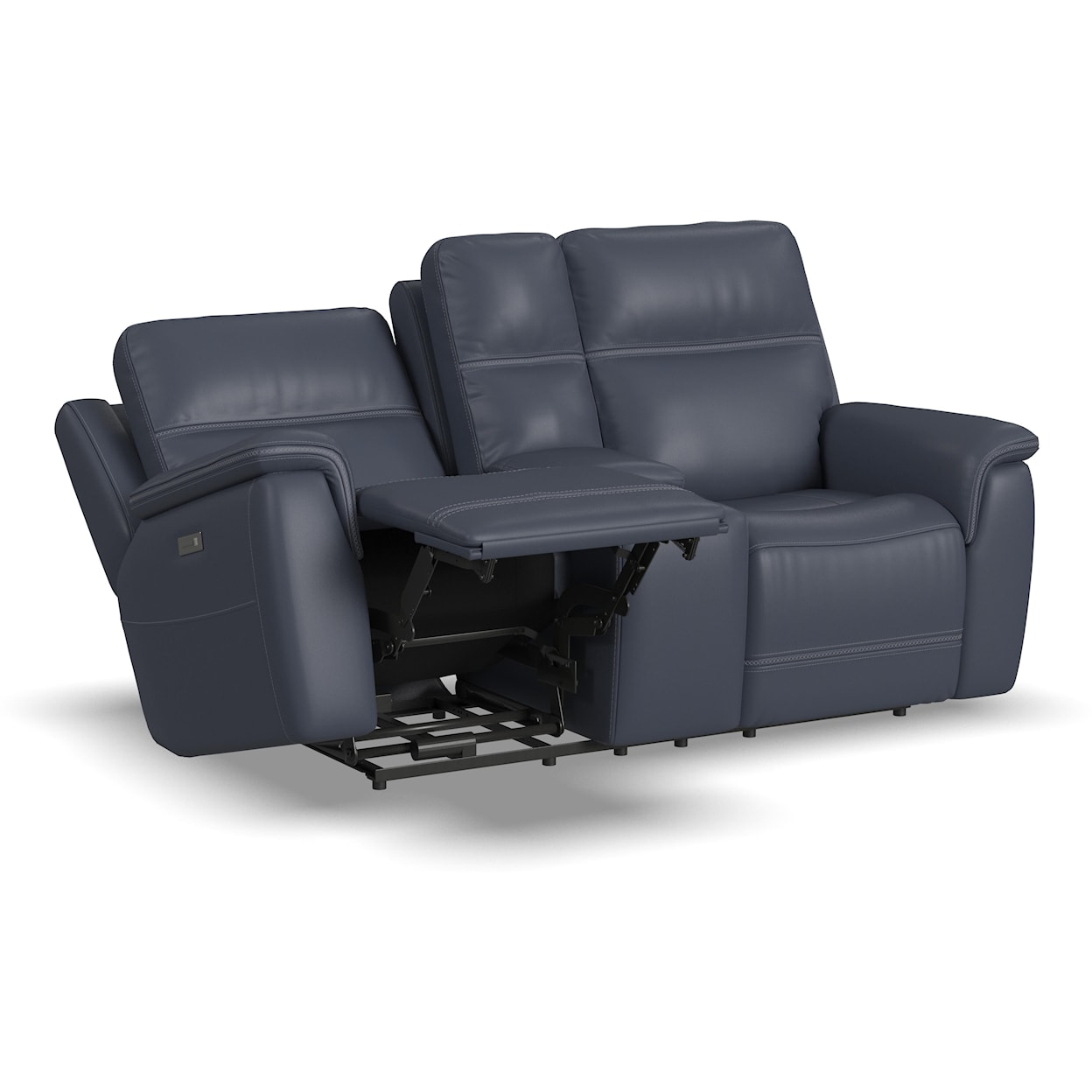 Flexsteel Latitudes - Sawyer Power Reclining Console Loveseat