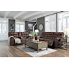 Ashley Signature Design Derwin Reclining Loveseat with Console