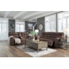 Signature Design by Ashley Derwin Reclining Loveseat with Console