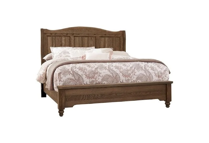 Heritage King Low Profile Bed by Artisan & Post at Esprit Decor Home Furnishings