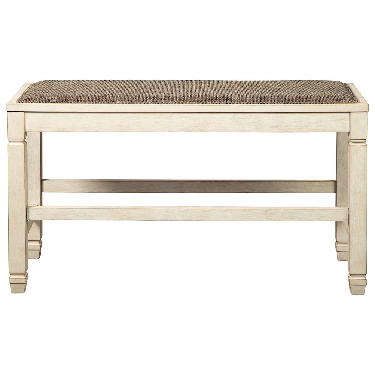 Signature Design by Ashley Bolanburg Double Counter Upholstered Bench