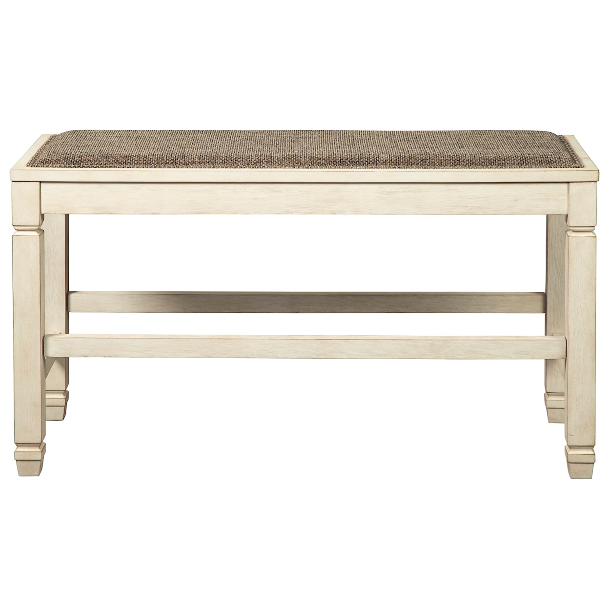 Ashley Furniture Signature Design Bolanburg Double Counter Upholstered Bench