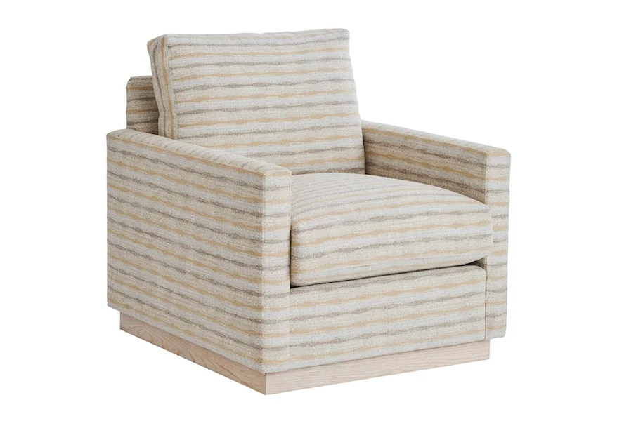 Barclay Butera Upholstery Meadow View Swivel Chair by Barclay Butera at C. S. Wo & Sons Hawaii