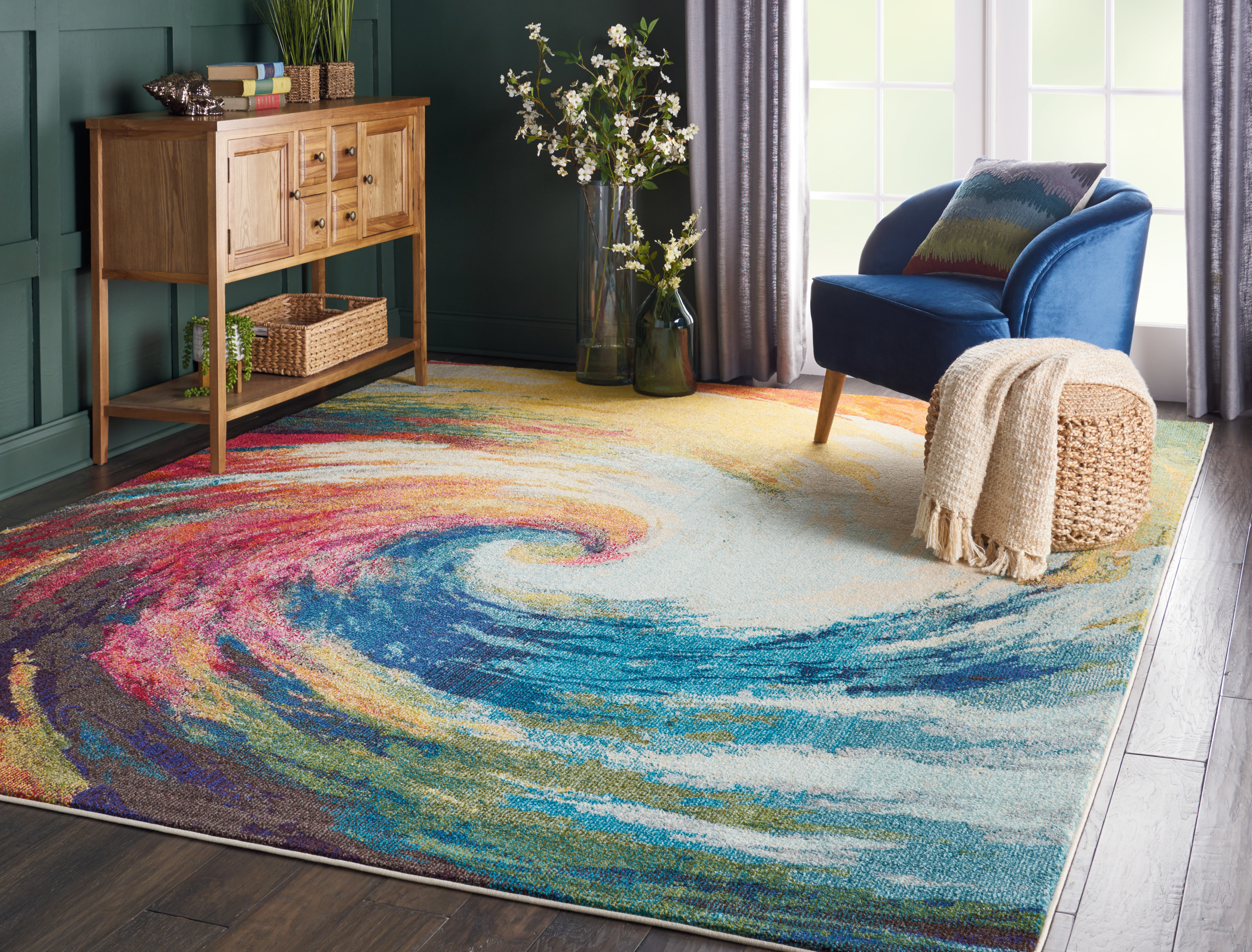 Nourison Celestial 7'10" x 10'6"  Rug