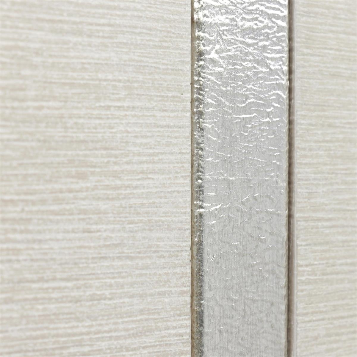 U-Leg 4-Door Credenza w/Dimensional Motif