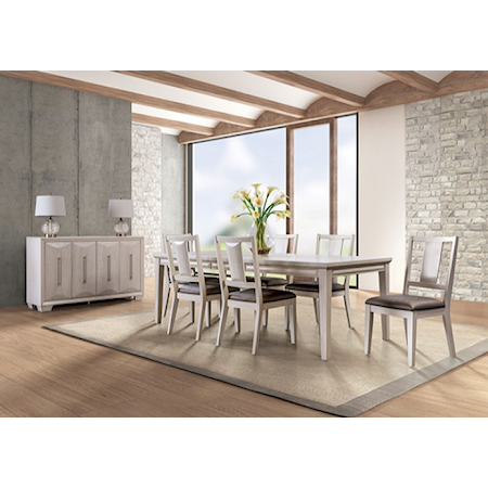 9-Piece Dining Table Set