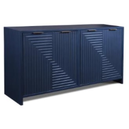 65" 4-Door Accent Cabinet