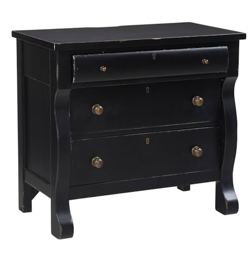 Transitional Live360 Nightstand with A/C Outlets and Pathway Lighting