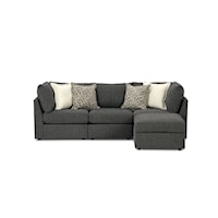 Casual 4-Piece Modular Sofa