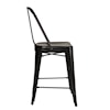 Libby Vintage Series Bow Back Counter Chair
