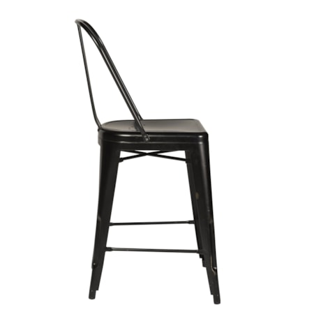 Bow Back Counter Chair