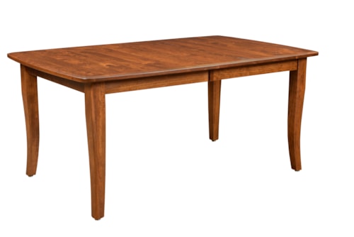 Rustic Custom Amish Dining Table with Leaves