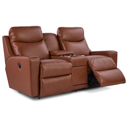 Reclining Loveseat w/ Console