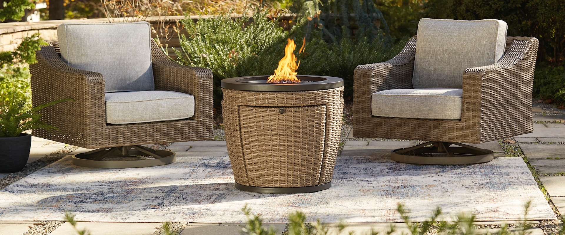 3-Piece Fire Pit Set