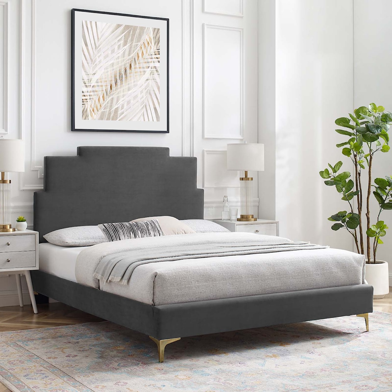 Modway Lindsey Full Platform Bed