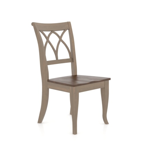 Transitional Customizable Dining Chair