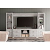Signature Design by Ashley Willowton Entertainment Center with Pier Shelves