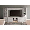 Signature Design Willowton Entertainment Center with Pier Shelves