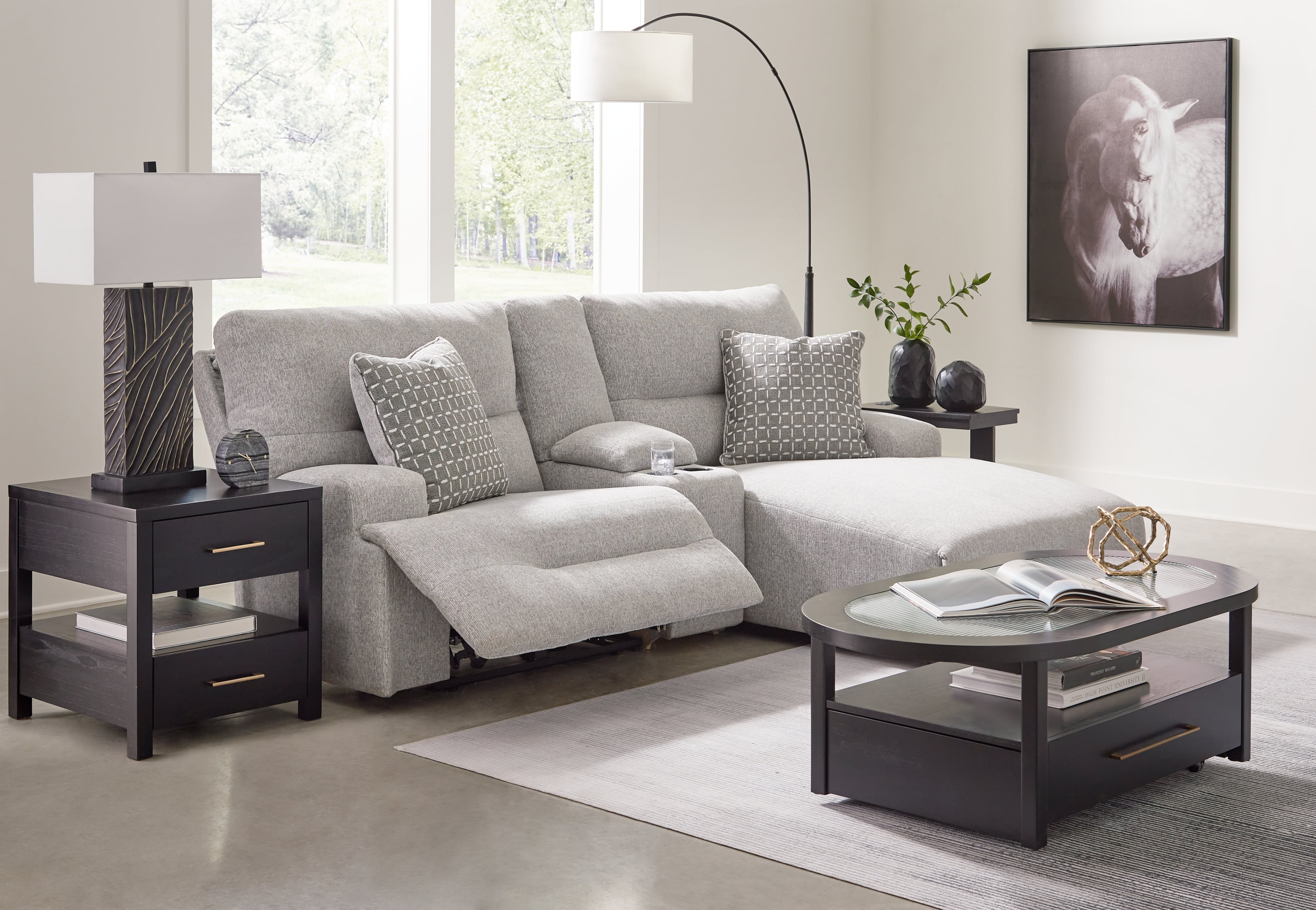 Reclining Sectional With Chaise