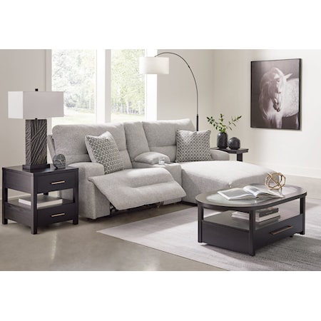 Reclining Sectional With Chaise