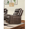 New Classic Furniture Quade Leather Power Recliner
