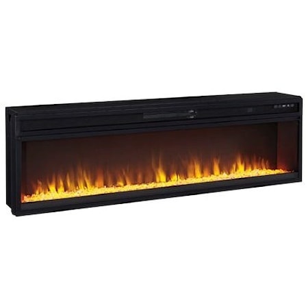 Wide Fireplace Insert