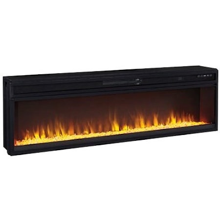 Wide Fireplace Insert