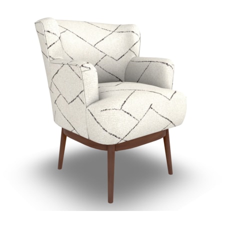 Swivel Barrel Chair