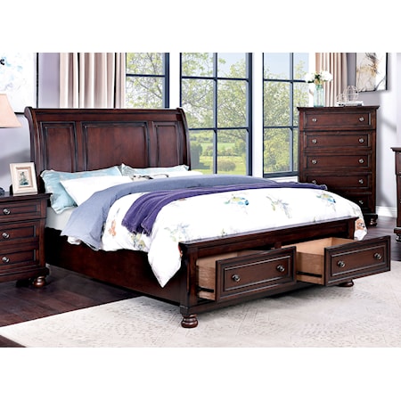 Queen Storage Bed