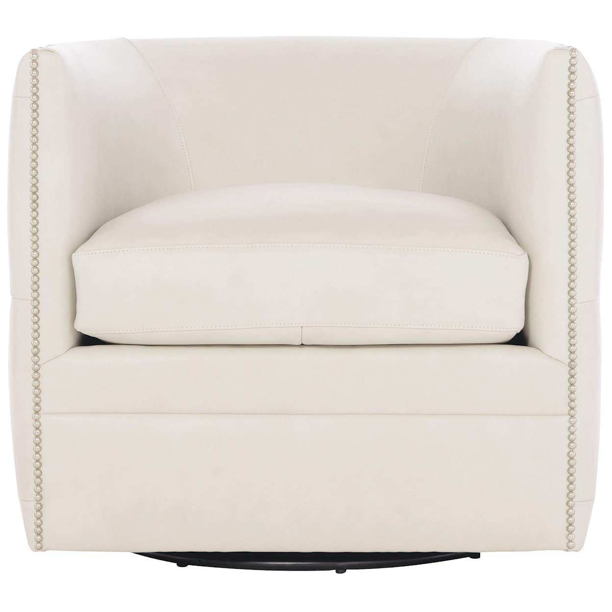 Bernhardt Palazzo Palazzo Leather Swivel Chair