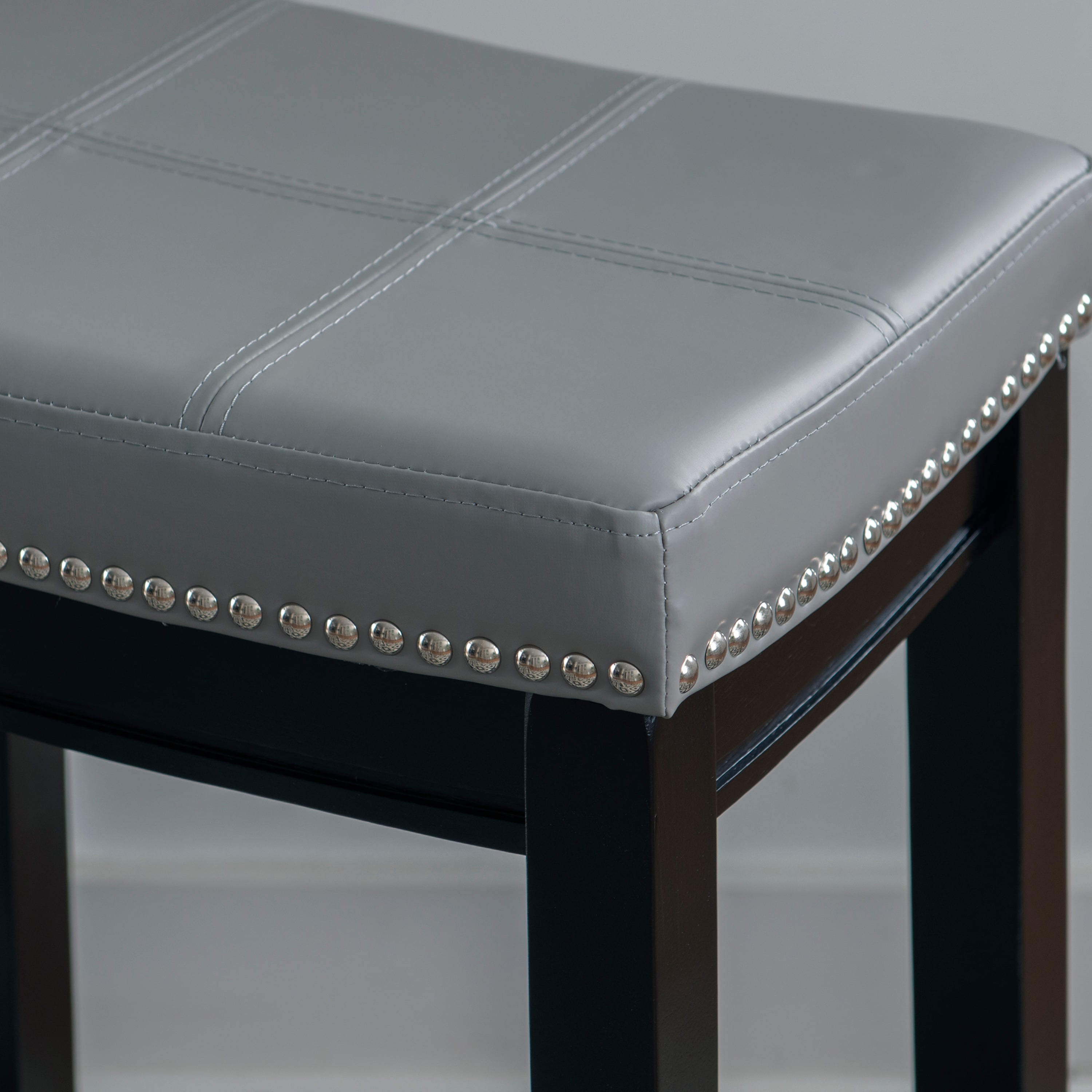 Linon Claridge Upholstered Counter Stool