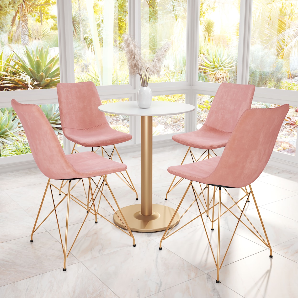 Zuo Parker Dining Chair Set