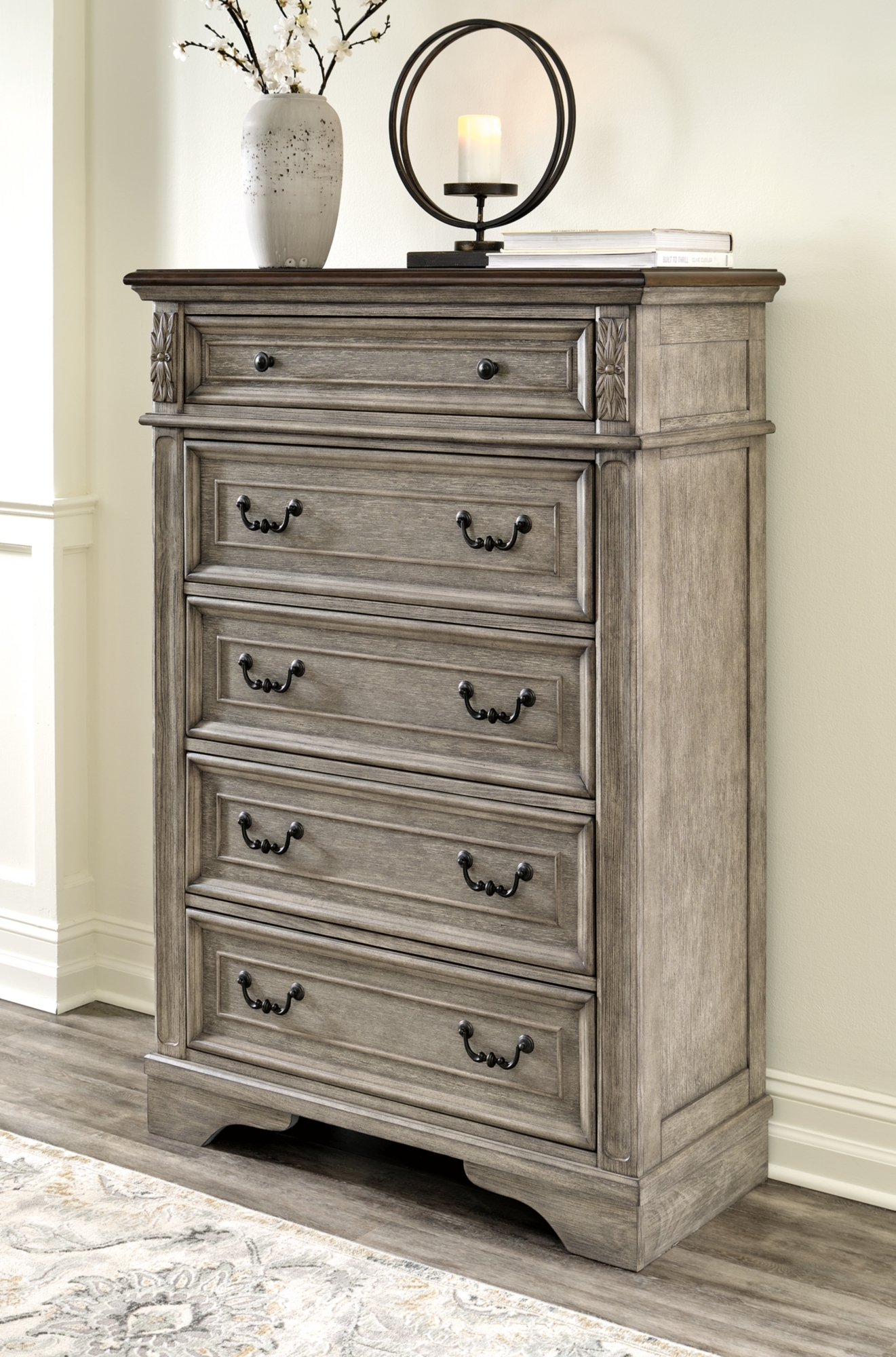 Signature Design by Ashley Lodenbay Five Drawer Chest