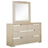 Magnussen Home Chantelle Bedroom Dresser and Mirror Set