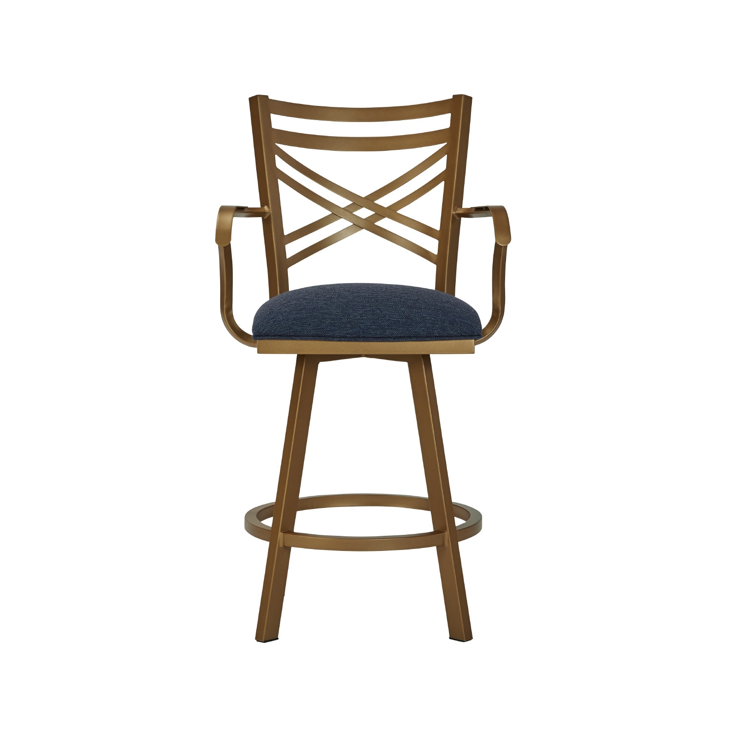 Swivel With Back &amp; Arms Barstool