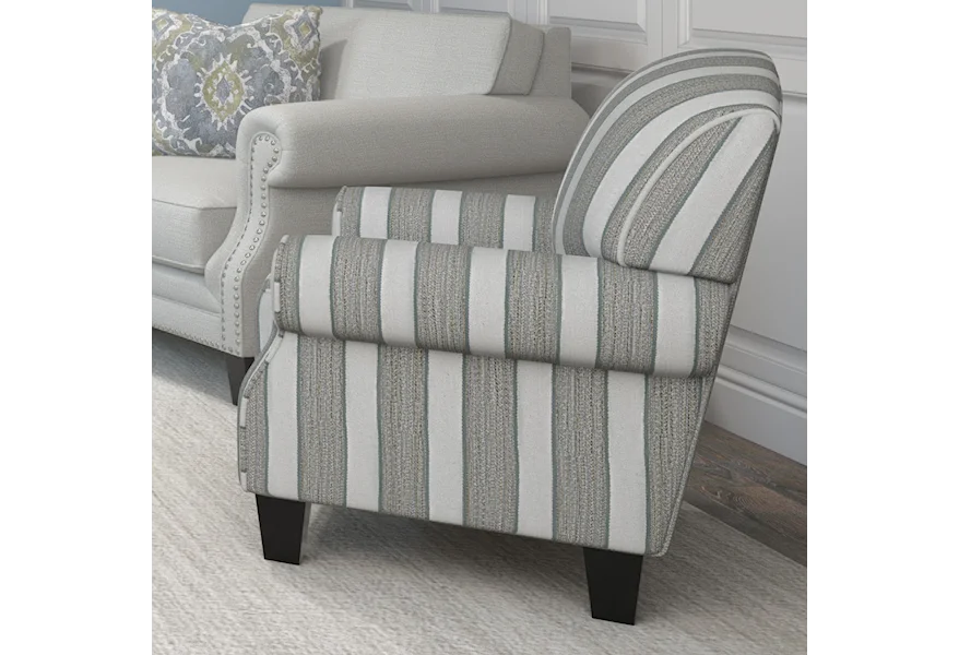 2531 LAMONT ALUMINUM Accent Chair by Fusion Furniture at Prime Brothers Furniture
