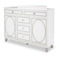 Contemporary Dresser with Velvet Lined Drawers