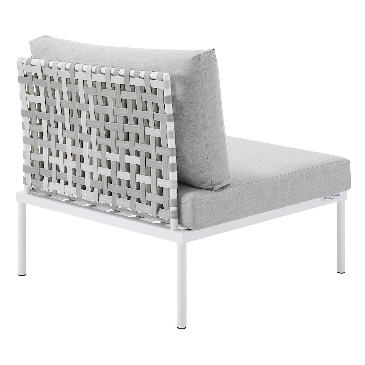 Modway Harmony Outdoor Aluminum Armless Chair