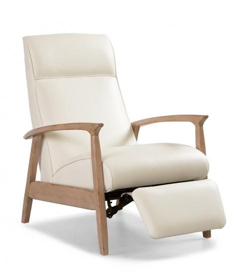 MotionCraft by Sherrill Motioncraft Collection Retro Hi Leg Recliner