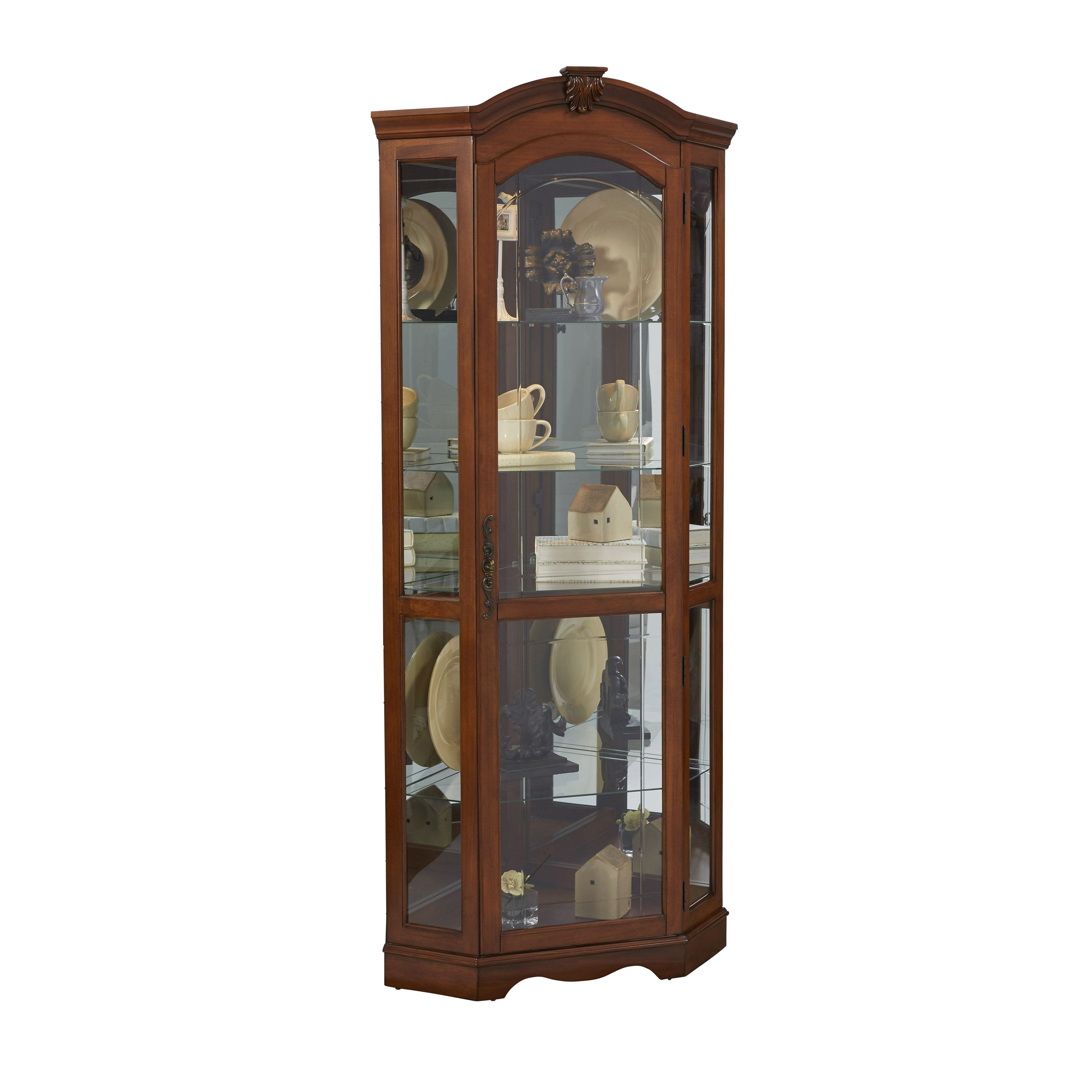 Corner Curio Cabinet