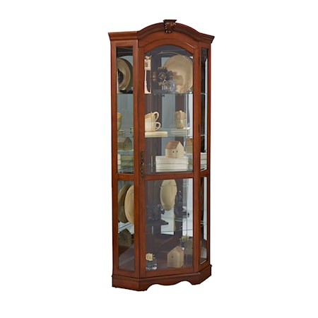 Corner Curio Cabinet