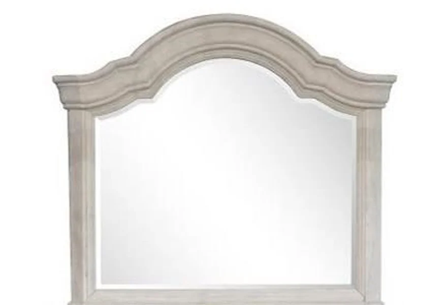 Bronwyn Bedroom Shaped Mirror by Magnussen Home at Reeds Furniture