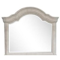 Cottage Style Shaped Dresser Mirror