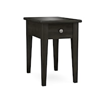 Transitional End Table with Soft-Close Drawer