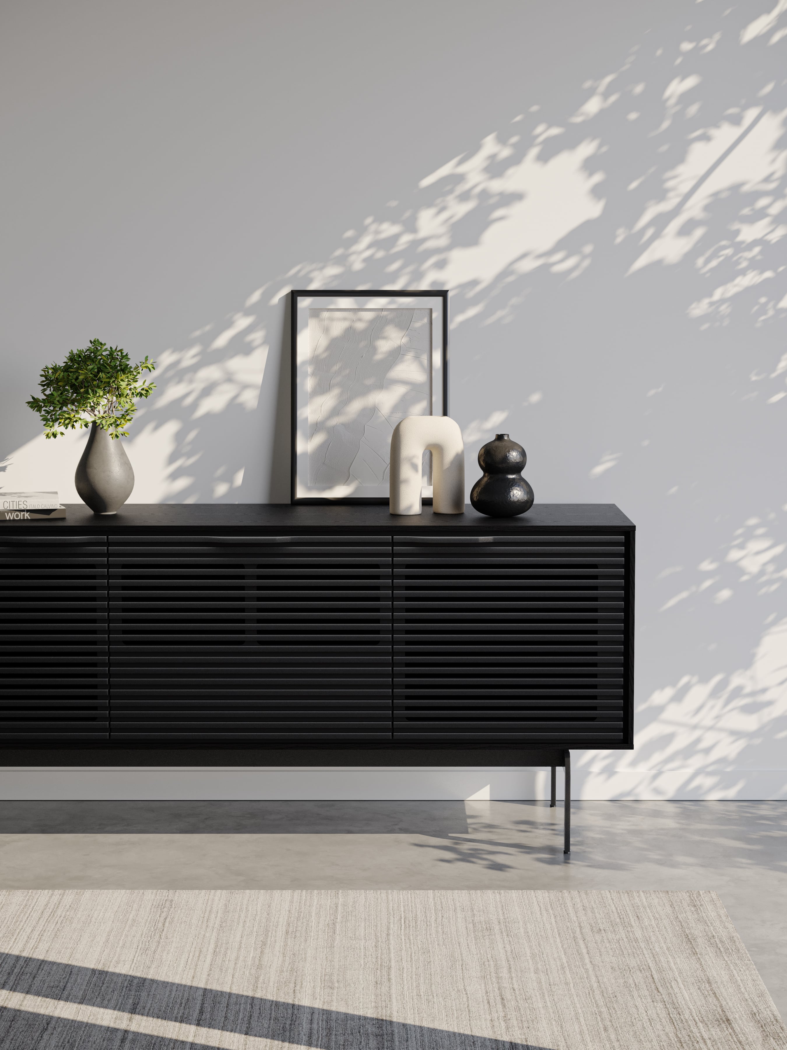 BDI Align TV Stand & Credenza