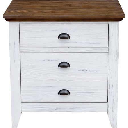 3-Drawer Nightstand