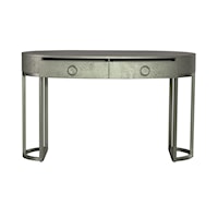 Contemporary Glam 2-Drawer Vanity Desk